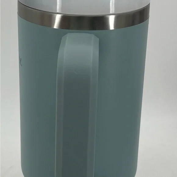 Stanley 40oz Quencher‎ Seafoam Insulted Tumbler Mug w/ Handle & New Straw - Picture 4 of 8